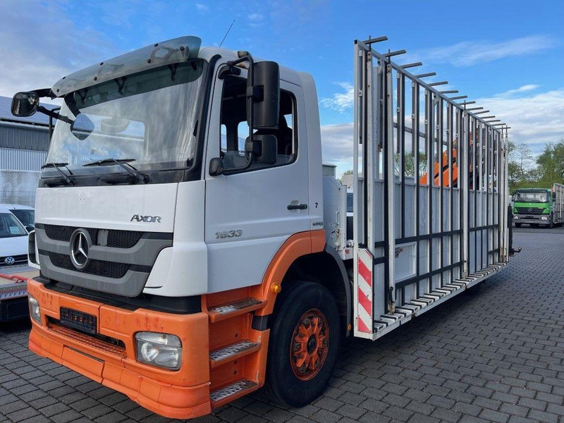 Mercedes-Benz Axor 1833 - Грузовик бортовой/ Платформа, Автоманипулятор: фото 1 Mercedes-Benz Axor 1833 - Грузовик бортовой/ Платформа, Автоманипулятор: фото 1