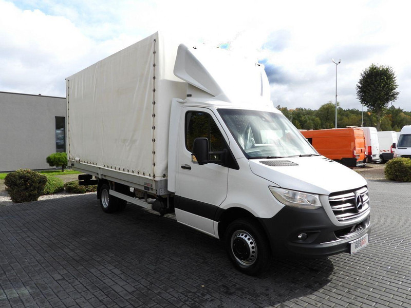 Mercedes-Benz SPRINTER 316 PLANDEKA 10 PALET BLIŹNIACZE KOŁA KLIMATYZACJA 165 - Тентованный фургон: фото 4 Mercedes-Benz SPRINTER 316 PLANDEKA 10 PALET BLIŹNIACZE KOŁA KLIMATYZACJA 165 - Тентованный фургон: фото 4