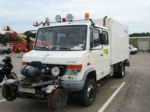 Mercedes-Benz VARIO Schörling RAIL ROAD Two Way Schienen - Грузовик с закрытым кузовом: фото 1 Mercedes-Benz VARIO Schörling RAIL ROAD Two Way Schienen - Грузовик с закрытым кузовом: фото 1