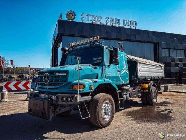 Mercedes-Benz Zetros 1833 4x4 Kipper Camper Chassis - Самосвал, Автоманипулятор: фото 3 Mercedes-Benz Zetros 1833 4x4 Kipper Camper Chassis - Самосвал, Автоманипулятор: фото 3