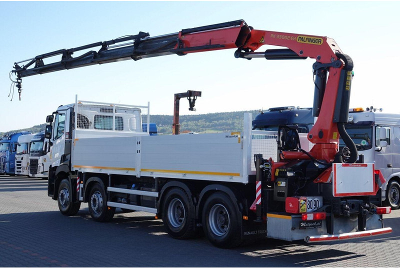 Renault C 430 / 8x4 / SKRZYNIOWY 7 M + HDS PALFINGER 33002 -wysów: 14,5 - Грузовик бортовой/ Платформа, Автоманипулятор: фото 3 Renault C 430 / 8x4 / SKRZYNIOWY 7 M + HDS PALFINGER 33002 -wysów: 14,5 - Грузовик бортовой/ Платформа, Автоманипулятор: фото 3