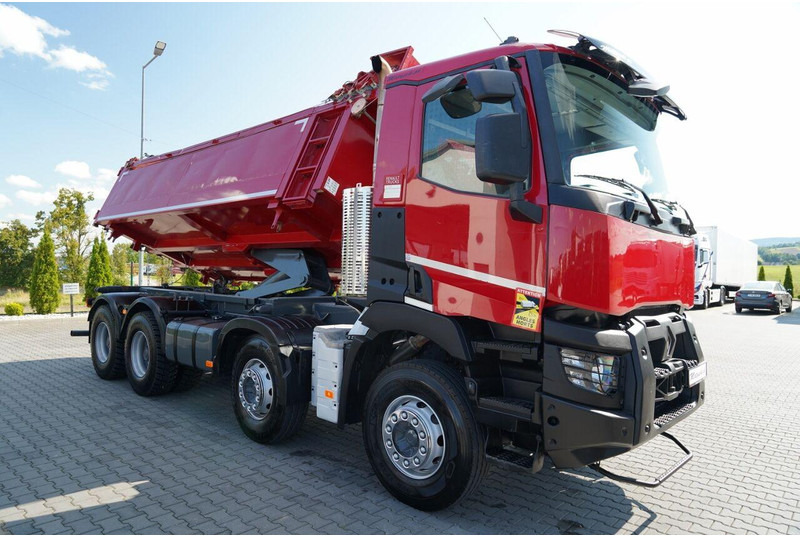 Renault C 430 / 8x4 / WYWROTKA DWUSTRONNA - 6M / HYDROBURTA / KLAPODRZW - Самосвал: фото 4 Renault C 430 / 8x4 / WYWROTKA DWUSTRONNA - 6M / HYDROBURTA / KLAPODRZW - Самосвал: фото 4
