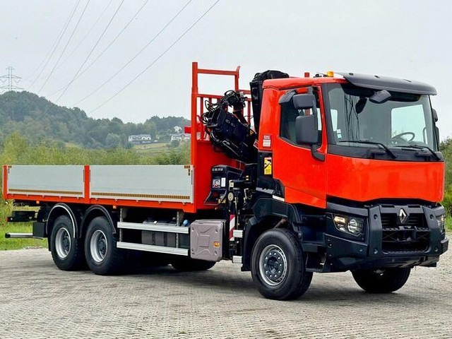 Renault K 380 * HIAB 166 BS-3 HIDUO + FUNK* 6x4 - Самосвал, Автоманипулятор: фото 4 Renault K 380 * HIAB 166 BS-3 HIDUO + FUNK* 6x4 - Самосвал, Автоманипулятор: фото 4