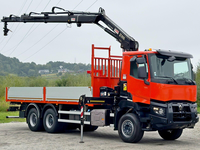 Renault K 380 * HIAB 166 BS-3 HIDUO + FUNK* 6x4 - Самосвал, Автоманипулятор: фото 2 Renault K 380 * HIAB 166 BS-3 HIDUO + FUNK* 6x4 - Самосвал, Автоманипулятор: фото 2