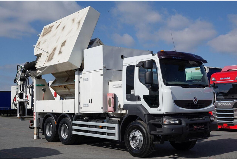 Renault KERAX 450 / 6x4 / MTS SAUGBAGGER 3A11T /ASENIZACYJNY / ŁADOWARKA - Ассенизатор: фото 1 Renault KERAX 450 / 6x4 / MTS SAUGBAGGER 3A11T /ASENIZACYJNY / ŁADOWARKA - Ассенизатор: фото 1
