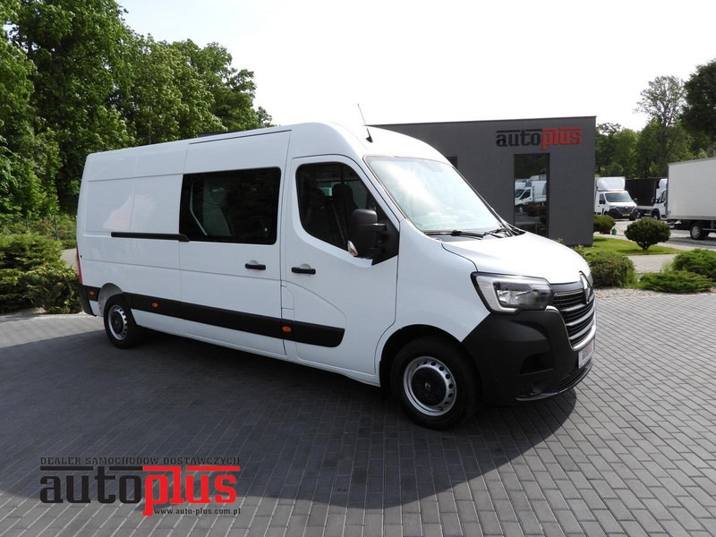 Renault MASTER FURGON BRYGADÓWKA 7 MIEJSC TEMPOMAT NAWIGACJA LEDY KLIM - Фургон с закрытым кузовом: фото 1 Renault MASTER FURGON BRYGADÓWKA 7 MIEJSC TEMPOMAT NAWIGACJA LEDY KLIM - Фургон с закрытым кузовом: фото 1