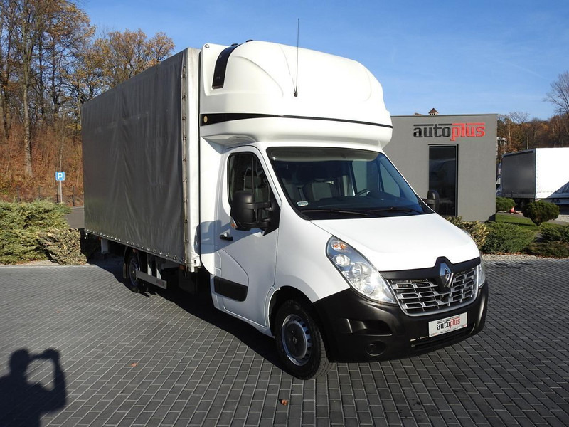 Renault MASTER PLANDEKA 10 PALET TEMPOMAT KLIMATYZACJA PNEUMATYKA 170KM - Тентованный фургон: фото 4 Renault MASTER PLANDEKA 10 PALET TEMPOMAT KLIMATYZACJA PNEUMATYKA 170KM - Тентованный фургон: фото 4