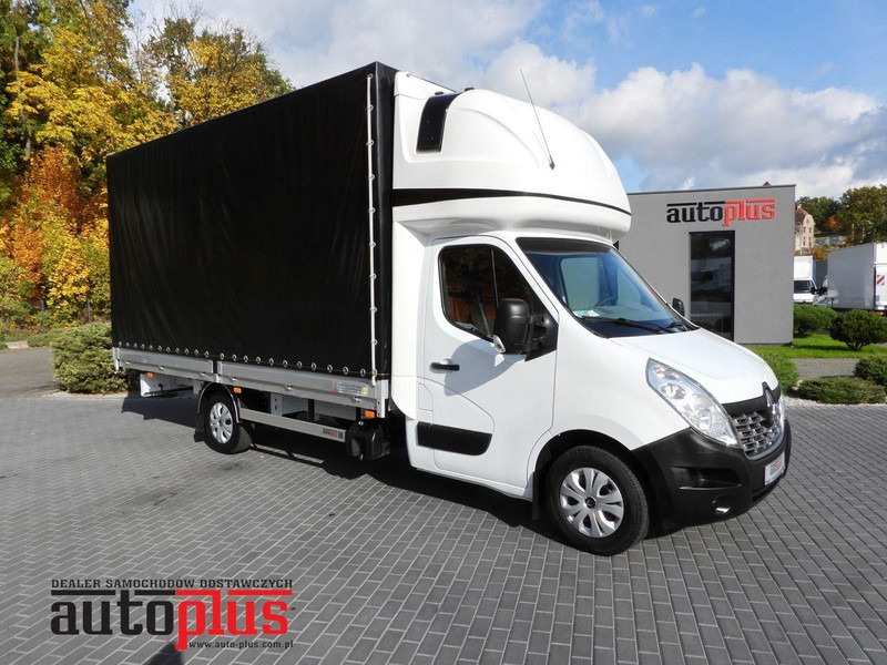Renault MASTER PLANDEKA 10 PALET WEBASTO TEMPOMAT KLIMATYZACJA  170KM [ - Тентованный фургон: фото 1 Renault MASTER PLANDEKA 10 PALET WEBASTO TEMPOMAT KLIMATYZACJA  170KM [ - Тентованный фургон: фото 1