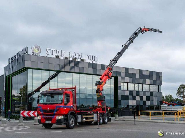 Renault PREMIUM 410 6x4 Palfinger PK 50002EH Crane Winc - Грузовик бортовой/ Платформа, Автоманипулятор: фото 1 Renault PREMIUM 410 6x4 Palfinger PK 50002EH Crane Winc - Грузовик бортовой/ Платформа, Автоманипулятор: фото 1
