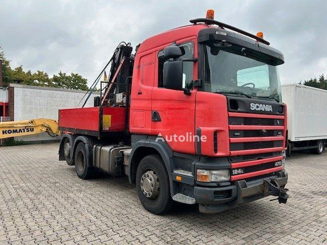 Scania 124 L 470 - Flatbed + crane - Грузовик бортовой/ Платформа, Автоманипулятор: фото 2 Scania 124 L 470 - Flatbed + crane - Грузовик бортовой/ Платформа, Автоманипулятор: фото 2