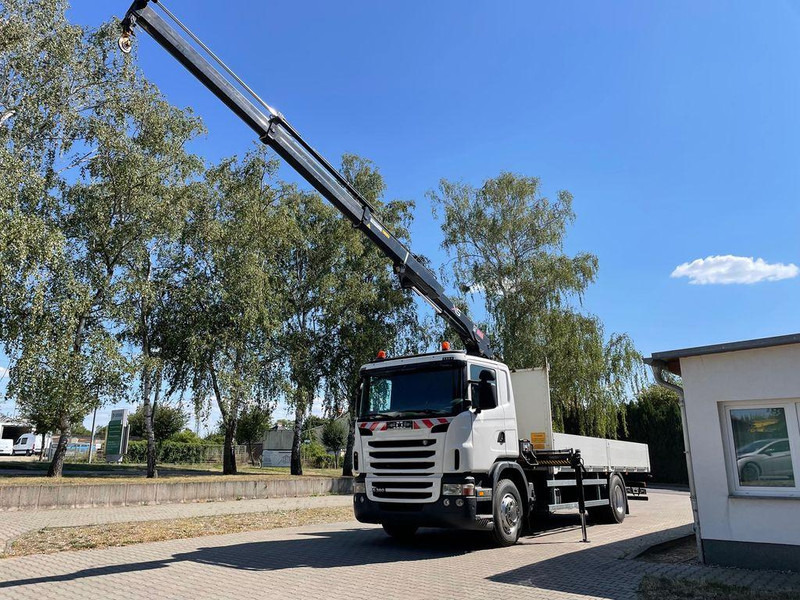 Scania G 380 Pritsche Kran Hiab 122B - Грузовик бортовой/ Платформа, Автоманипулятор: фото 1 Scania G 380 Pritsche Kran Hiab 122B - Грузовик бортовой/ Платформа, Автоманипулятор: фото 1