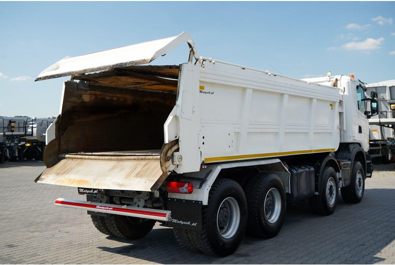 Scania G 410 / 8X4 / ZABUDOWA SAMOWYŁADOWCZA DO ASFALTU / 2X HYDROKLAPA - Асфальтоукладчик: фото 4 Scania G 410 / 8X4 / ZABUDOWA SAMOWYŁADOWCZA DO ASFALTU / 2X HYDROKLAPA - Асфальтоукладчик: фото 4