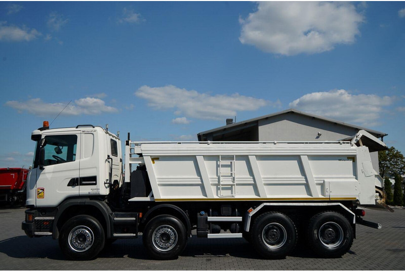 Scania G 410 / 8X4 / ZABUDOWA SAMOWYŁADOWCZA DO ASFALTU / 2X HYDROKLAPA - Асфальтоукладчик: фото 3 Scania G 410 / 8X4 / ZABUDOWA SAMOWYŁADOWCZA DO ASFALTU / 2X HYDROKLAPA - Асфальтоукладчик: фото 3