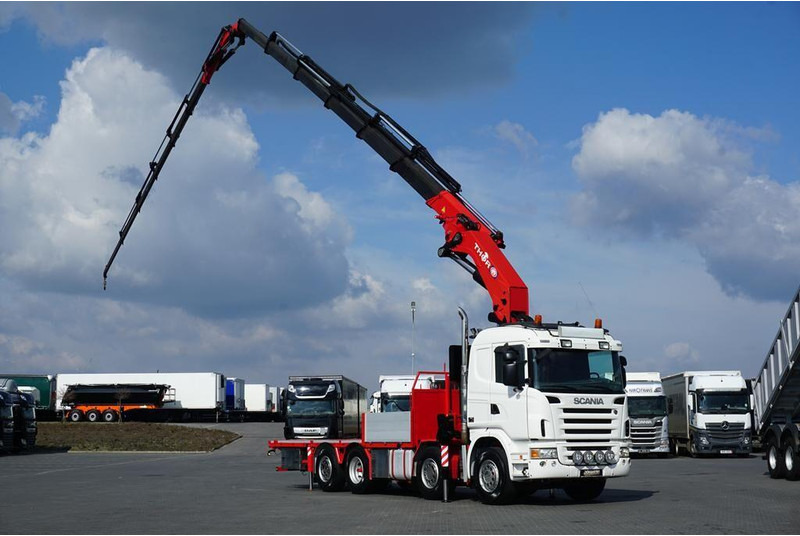 Scania G 480 / 8 X 2 / SKRZYNIOWY + HDS / HMF THOR - O K6 + JIB FJ 2000 - Грузовик бортовой/ Платформа, Автоманипулятор: фото 1 Scania G 480 / 8 X 2 / SKRZYNIOWY + HDS / HMF THOR - O K6 + JIB FJ 2000 - Грузовик бортовой/ Платформа, Автоманипулятор: фото 1
