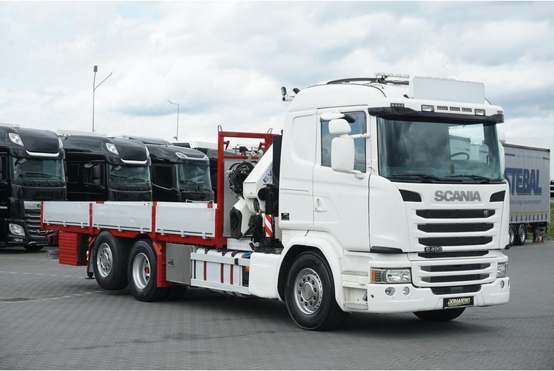Scania G 490 / 6 X 2 / SKRZYNIOWY + HDS / HMF 3220 K7 / WYSIĘG 18,9 M - Грузовик бортовой/ Платформа, Автоманипулятор: фото 3 Scania G 490 / 6 X 2 / SKRZYNIOWY + HDS / HMF 3220 K7 / WYSIĘG 18,9 M - Грузовик бортовой/ Платформа, Автоманипулятор: фото 3