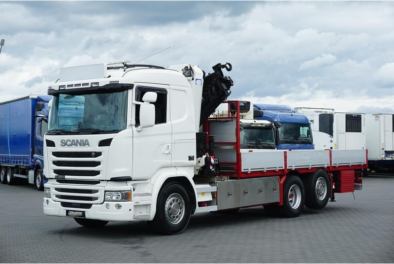 Scania G 490 / 6 X 2 / SKRZYNIOWY + HDS / HMF 3220 K7 / WYSIĘG 18,9 M - Грузовик бортовой/ Платформа, Автоманипулятор: фото 2 Scania G 490 / 6 X 2 / SKRZYNIOWY + HDS / HMF 3220 K7 / WYSIĘG 18,9 M - Грузовик бортовой/ Платформа, Автоманипулятор: фото 2