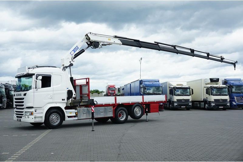 Scania G 490 / 6 X 2 / SKRZYNIOWY + HDS / HMF 3220 K7 / WYSIĘG 18,9 M - Грузовик бортовой/ Платформа, Автоманипулятор: фото 4 Scania G 490 / 6 X 2 / SKRZYNIOWY + HDS / HMF 3220 K7 / WYSIĘG 18,9 M - Грузовик бортовой/ Платформа, Автоманипулятор: фото 4