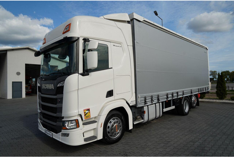 Scania R 450 / MEGA / 6x2 / FIRANKA - 8,2 m / SOLÓWKA / OŚ PODNOSZONA / - Тентованный грузовик: фото 2 Scania R 450 / MEGA / 6x2 / FIRANKA - 8,2 m / SOLÓWKA / OŚ PODNOSZONA / - Тентованный грузовик: фото 2