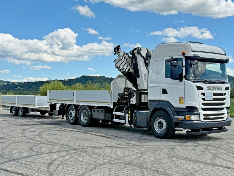 Scania R440 * HIAB 422 E-6 HIPRO + FUNK + Anhänger!*TOP - Грузовик бортовой/ Платформа, Автоманипулятор: фото 3 Scania R440 * HIAB 422 E-6 HIPRO + FUNK + Anhänger!*TOP - Грузовик бортовой/ Платформа, Автоманипулятор: фото 3