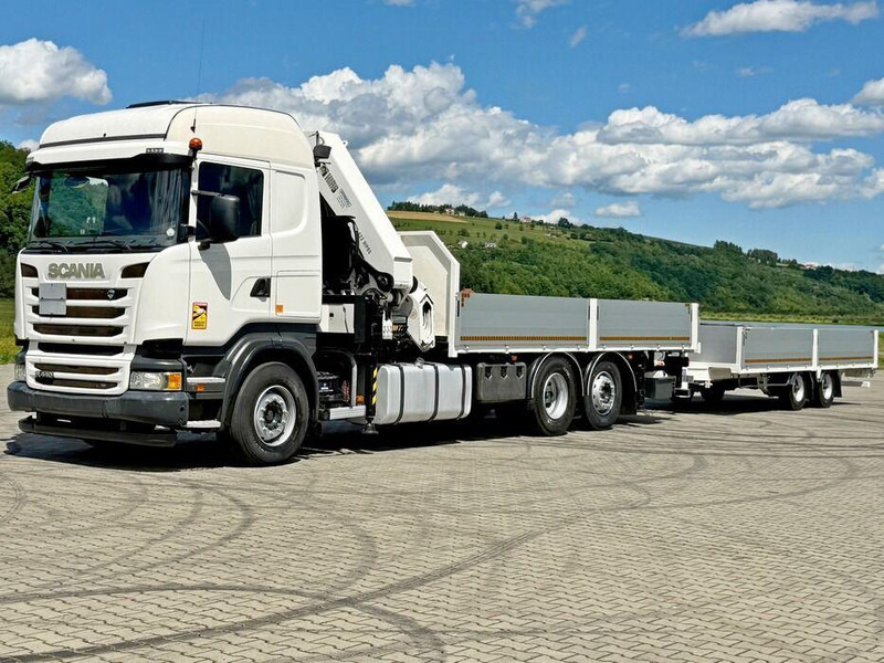 Scania R440 * HIAB 422 E-6 HIPRO + FUNK + Anhänger!*TOP - Грузовик бортовой/ Платформа, Автоманипулятор: фото 4 Scania R440 * HIAB 422 E-6 HIPRO + FUNK + Anhänger!*TOP - Грузовик бортовой/ Платформа, Автоманипулятор: фото 4