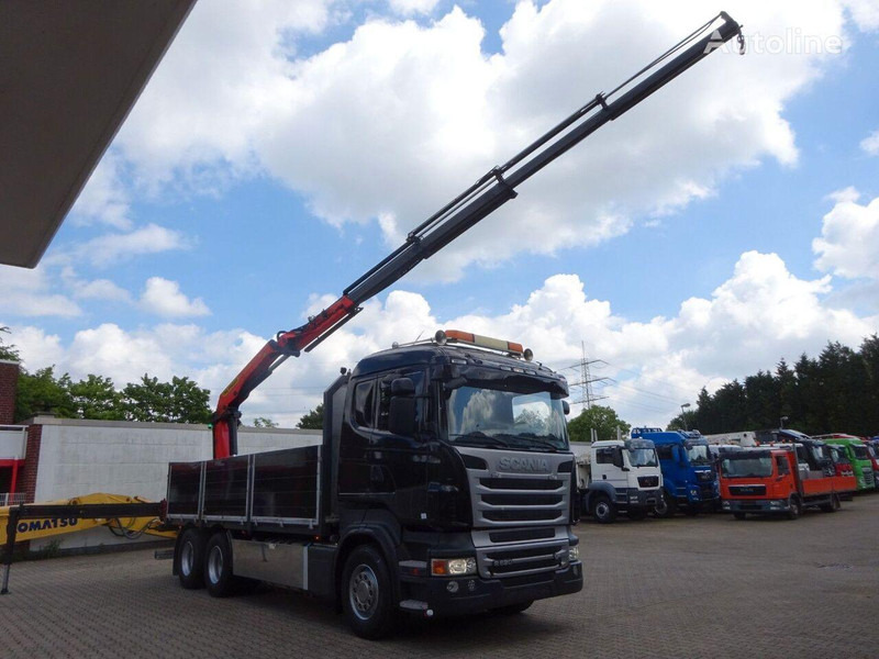 Scania R620 Flatbed + crane PK 22002 EH 6x2 - Грузовик бортовой/ Платформа, Автоманипулятор: фото 5 Scania R620 Flatbed + crane PK 22002 EH 6x2 - Грузовик бортовой/ Платформа, Автоманипулятор: фото 5