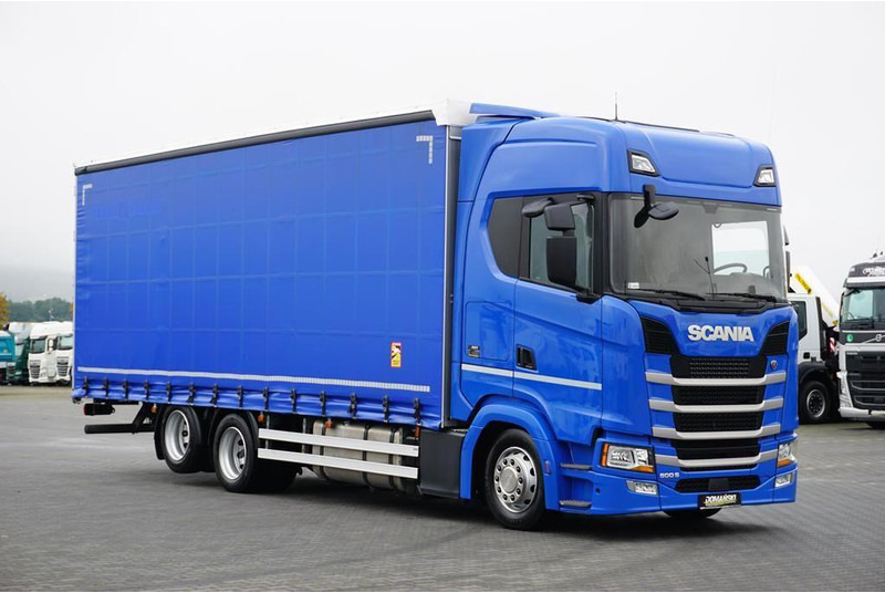 Scania / S 500 / ACC / E 6 / FIRANKA / 20 PALET / DŁ. 8,1 M / RETARDER - Тентованный грузовик: фото 1 Scania / S 500 / ACC / E 6 / FIRANKA / 20 PALET / DŁ. 8,1 M / RETARDER - Тентованный грузовик: фото 1