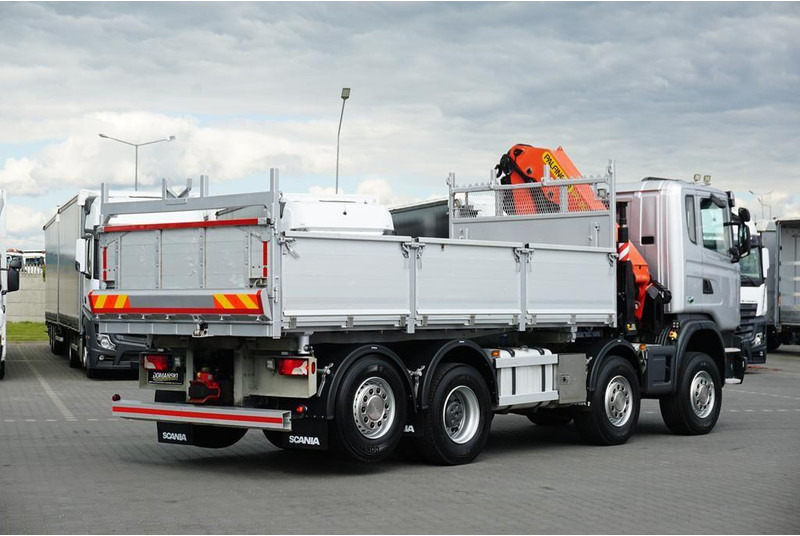 Scanvo G 400 / E 5 / 8 X 4 / 4 x 4 / WYWROTKA + HDS / TRIDEM / PALFINGE - Самосвал, Автоманипулятор: фото 5 Scanvo G 400 / E 5 / 8 X 4 / 4 x 4 / WYWROTKA + HDS / TRIDEM / PALFINGE - Самосвал, Автоманипулятор: фото 5