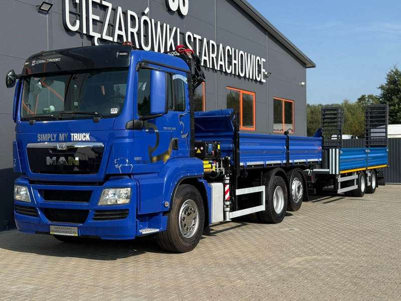 MAN TGS 26.360 wywrotka 3-stronna hds HMF 1420 K2+ Samro CD19TJ przy - Тягач: фото 3 MAN TGS 26.360 wywrotka 3-stronna hds HMF 1420 K2+ Samro CD19TJ przy - Тягач: фото 3
