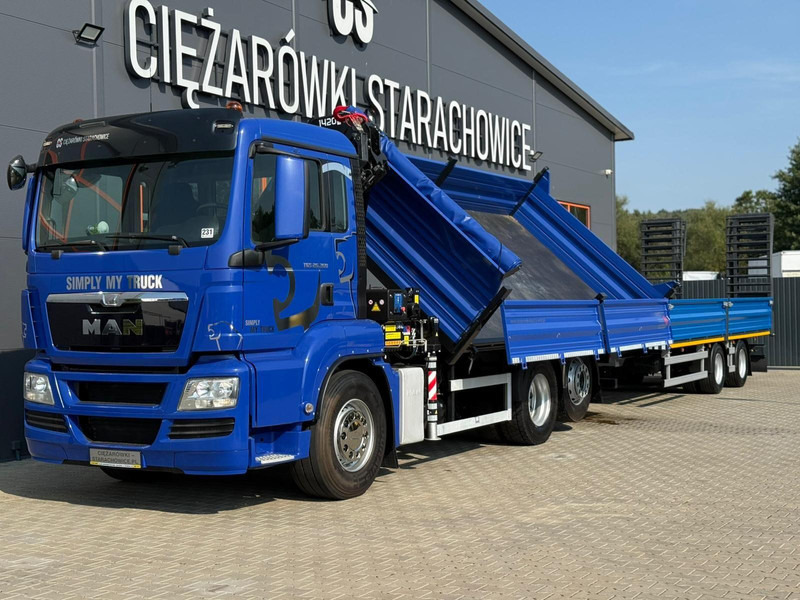 MAN TGS 26.360 wywrotka 3-stronna hds HMF 1420 K2+ Samro CD19TJ przy - Тягач: фото 2 MAN TGS 26.360 wywrotka 3-stronna hds HMF 1420 K2+ Samro CD19TJ przy - Тягач: фото 2