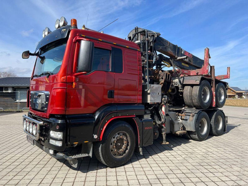 MAN TGS 26.540 6x4 Darus nyergesvontató + rönkszállító pótkocsi Logl - Тягач: фото 3 MAN TGS 26.540 6x4 Darus nyergesvontató + rönkszállító pótkocsi Logl - Тягач: фото 3