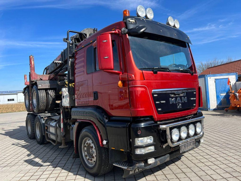 MAN TGS 26.540 6x4 Darus nyergesvontató + rönkszállító pótkocsi Logl - Тягач: фото 2 MAN TGS 26.540 6x4 Darus nyergesvontató + rönkszállító pótkocsi Logl - Тягач: фото 2