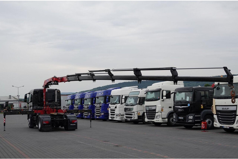 MAN TGS 480 / HDS HMF 1820 / WYSIEG 17,5 m / EURO 6 / MANUAL / STERO - Тягач: фото 2 MAN TGS 480 / HDS HMF 1820 / WYSIEG 17,5 m / EURO 6 / MANUAL / STERO - Тягач: фото 2