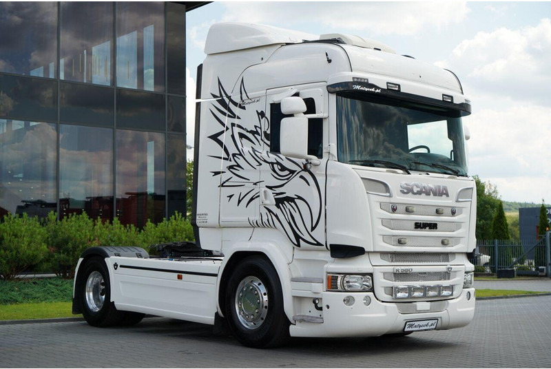 Scania R 580 / V8 / RETARDER / FULL AIRMATIC / I-PARK COOL/ SKÓRY / OPO - Тягач: фото 1 Scania R 580 / V8 / RETARDER / FULL AIRMATIC / I-PARK COOL/ SKÓRY / OPO - Тягач: фото 1