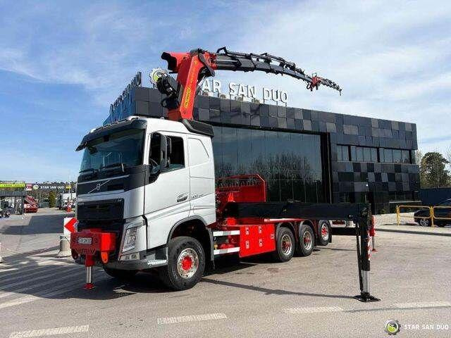 Volvo FH 500 8x4*4 PK65002 Fly JIB Crane 7456 h Winch - Грузовик бортовой/ Платформа, Автоманипулятор: фото 4 Volvo FH 500 8x4*4 PK65002 Fly JIB Crane 7456 h Winch - Грузовик бортовой/ Платформа, Автоманипулятор: фото 4