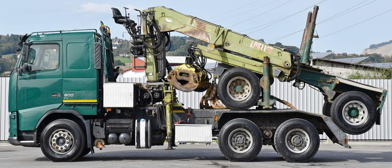 Volvo FH 500 * LOGLIFT F251 S80A + Anhänger /6x4 - Лесовоз, Автоманипулятор: фото 3 Volvo FH 500 * LOGLIFT F251 S80A + Anhänger /6x4 - Лесовоз, Автоманипулятор: фото 3