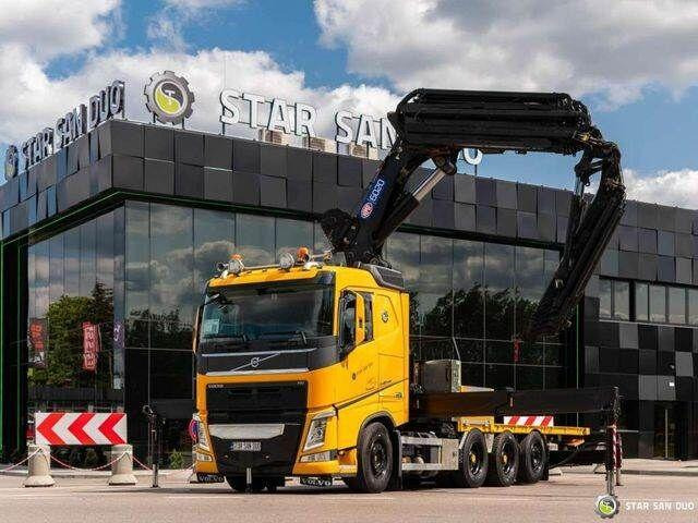 Volvo FH 540 8x4 HMF 6020 Fly Jib Winch - Грузовик бортовой/ Платформа, Автоманипулятор: фото 5 Volvo FH 540 8x4 HMF 6020 Fly Jib Winch - Грузовик бортовой/ Платформа, Автоманипулятор: фото 5