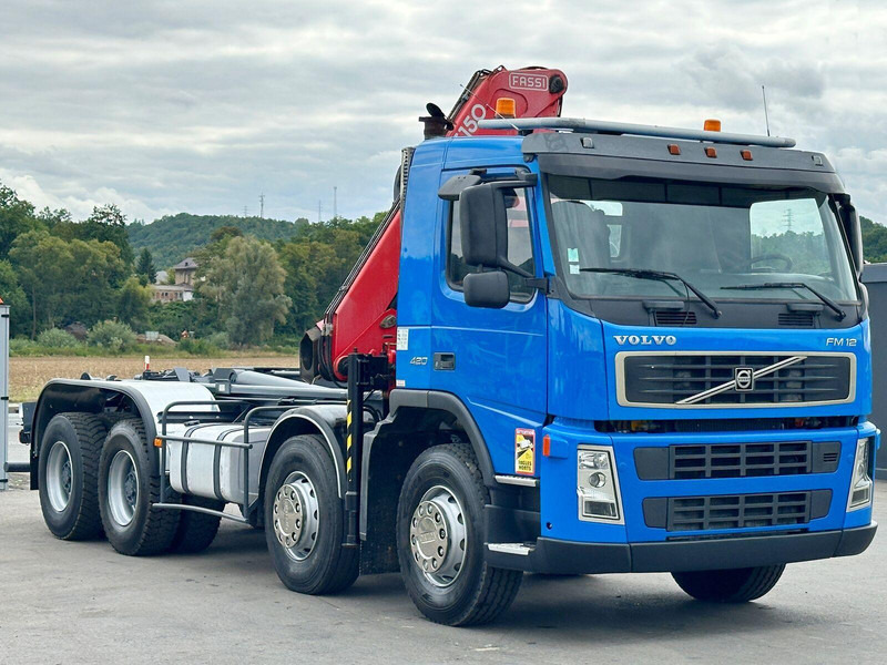 Volvo FM 12.420 * FASSI F150A.21 * 8x4 * TOP - Крюковой мультилифт, Автоманипулятор: фото 4 Volvo FM 12.420 * FASSI F150A.21 * 8x4 * TOP - Крюковой мультилифт, Автоманипулятор: фото 4