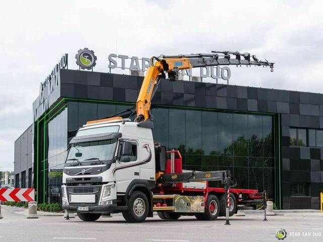 Volvo FM 450 6x2 EFFER 395/8S Euro 6 Crane Winch - Грузовик бортовой/ Платформа, Автоманипулятор: фото 2 Volvo FM 450 6x2 EFFER 395/8S Euro 6 Crane Winch - Грузовик бортовой/ Платформа, Автоманипулятор: фото 2