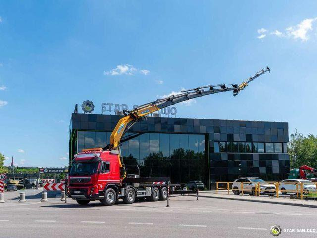 Volvo FMX 500 8x2 Effer 585 Fly Jib Winch Crane Kran - Грузовик бортовой/ Платформа, Автоманипулятор: фото 2 Volvo FMX 500 8x2 Effer 585 Fly Jib Winch Crane Kran - Грузовик бортовой/ Платформа, Автоманипулятор: фото 2