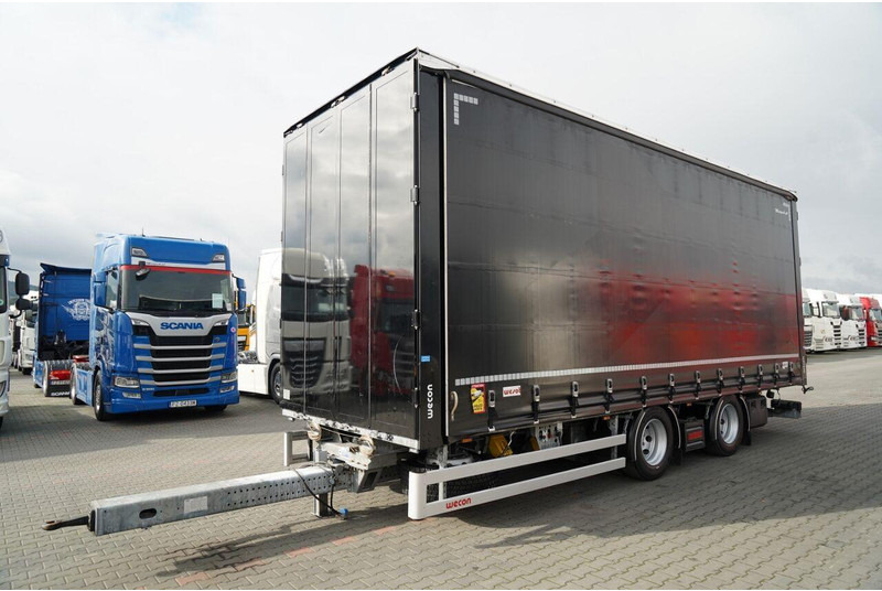 Wecon PRZYCZEPA - 7,7 M / TANDEM / PRZEJAZDOWA / OŚ PODNOSZONA / SAF - Тентованный прицеп: фото 1 Wecon PRZYCZEPA - 7,7 M / TANDEM / PRZEJAZDOWA / OŚ PODNOSZONA / SAF - Тентованный прицеп: фото 1