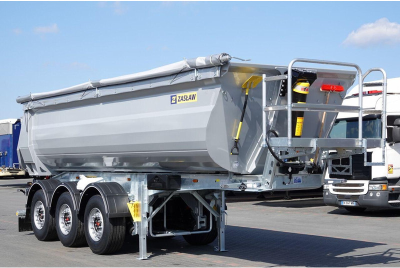 ZASŁAW WYWROTKA 24 m3 / FABRYCZNIE NOWA / STALOWA / RYNNA WANNA HP / 20 - Самосвальный полуприцеп: фото 1 ZASŁAW WYWROTKA 24 m3 / FABRYCZNIE NOWA / STALOWA / RYNNA WANNA HP / 20 - Самосвальный полуприцеп: фото 1
