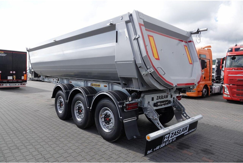 ZASŁAW WYWROTKA 26 m3 / FABRYCZNIE NOWA / STALOWA / RYNNA WANNA HP / OŚ - Самосвальный полуприцеп: фото 5 ZASŁAW WYWROTKA 26 m3 / FABRYCZNIE NOWA / STALOWA / RYNNA WANNA HP / OŚ - Самосвальный полуприцеп: фото 5