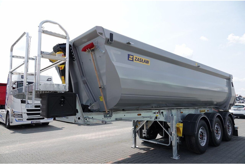 ZASŁAW WYWROTKA 28 m3 / FABRYCZNIE NOWA / STALOWA / RYNNA WANNA HP / OŚ - Самосвальный полуприцеп: фото 4 ZASŁAW WYWROTKA 28 m3 / FABRYCZNIE NOWA / STALOWA / RYNNA WANNA HP / OŚ - Самосвальный полуприцеп: фото 4