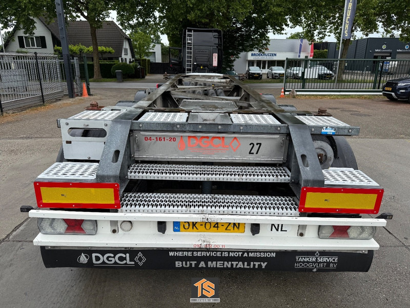 Полуприцеп-контейнеровоз/ Сменный кузов Van Hool 3B2013 20FT - ADR - MERCEDES AXLE - DRUM BRAKE - NL TOP TRAILER - 3x AVAILABLE!: фото 8