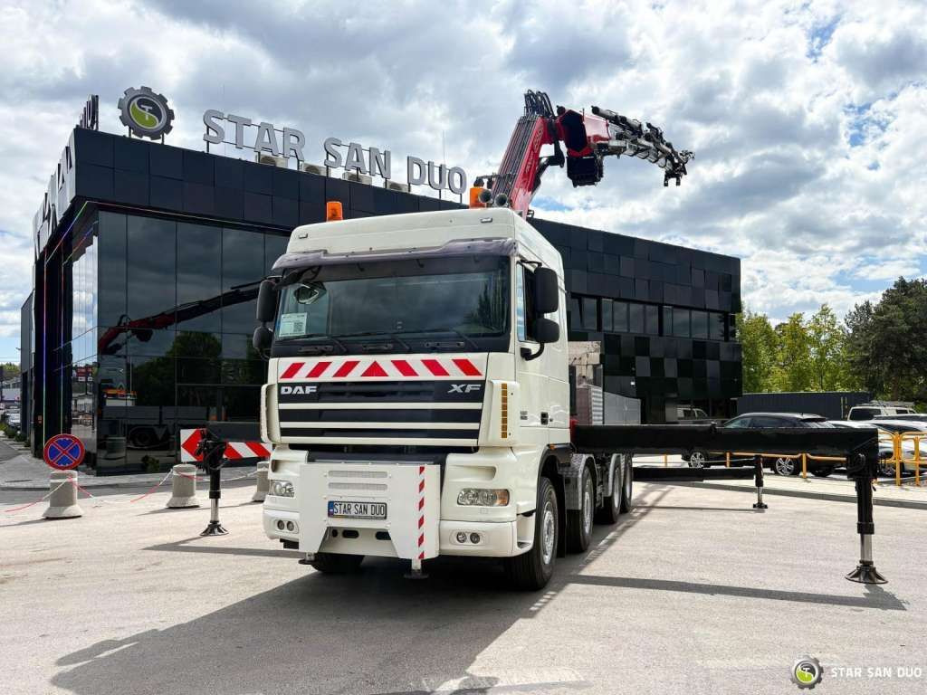 DAF XF 105.510 8x4 FASSI F800 XP Crane Fifth wheel - Автоманипулятор: фото 5 DAF XF 105.510 8x4 FASSI F800 XP Crane Fifth wheel - Автоманипулятор: фото 5