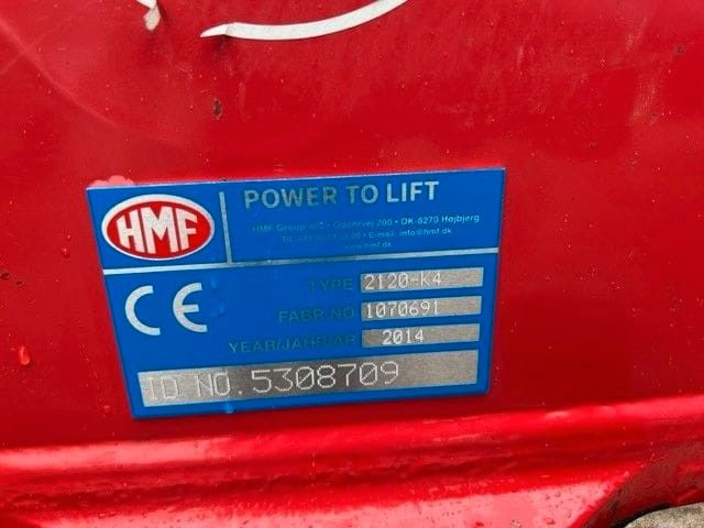 HMF 2120 K4 2014 CRANE KRAN REMOTE CONTROL - Кран-манипулятор: фото 3 HMF 2120 K4 2014 CRANE KRAN REMOTE CONTROL - Кран-манипулятор: фото 3