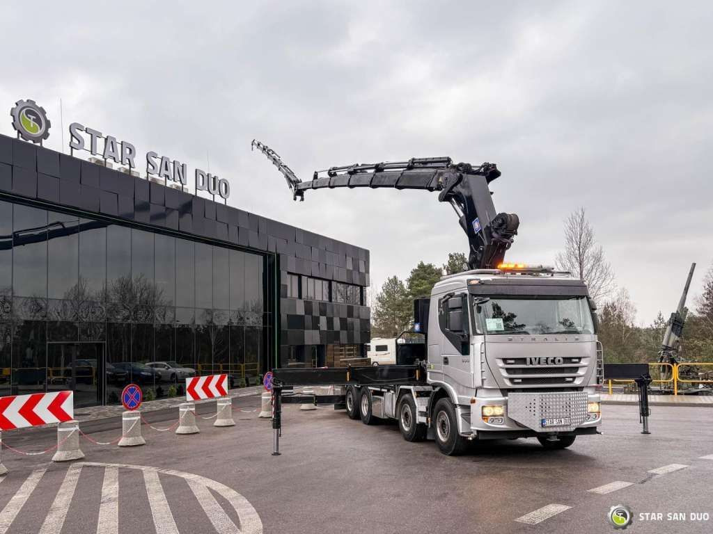 Iveco STRALIS AS320S50Y 8x2 HMF 8520-0K6 FLY JIB Winc - Автоманипулятор: фото 1 Iveco STRALIS AS320S50Y 8x2 HMF 8520-0K6 FLY JIB Winc - Автоманипулятор: фото 1