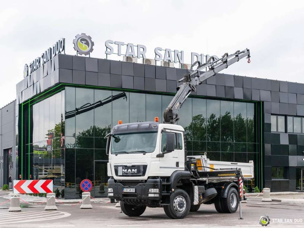 MAN  TGS 18.360 4x4 HIAB 144 E-4 Crane Kipper - Самосвал: фото 3 MAN  TGS 18.360 4x4 HIAB 144 E-4 Crane Kipper - Самосвал: фото 3