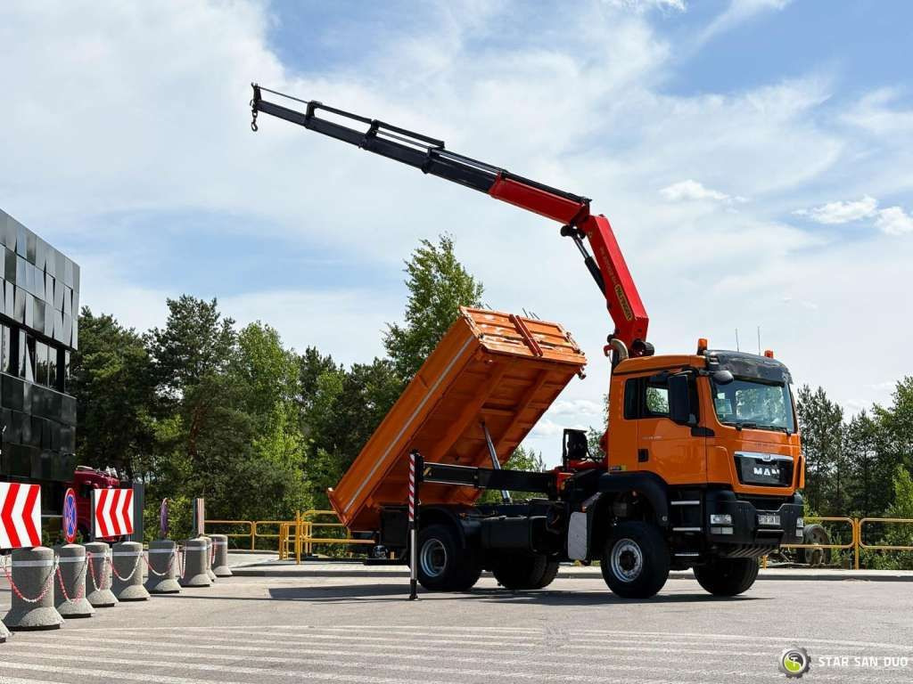 MAN TGS 18.480 4x4 PALFINGER PK 22002 Crane Kipper - Самосвал: фото 2 MAN TGS 18.480 4x4 PALFINGER PK 22002 Crane Kipper - Самосвал: фото 2