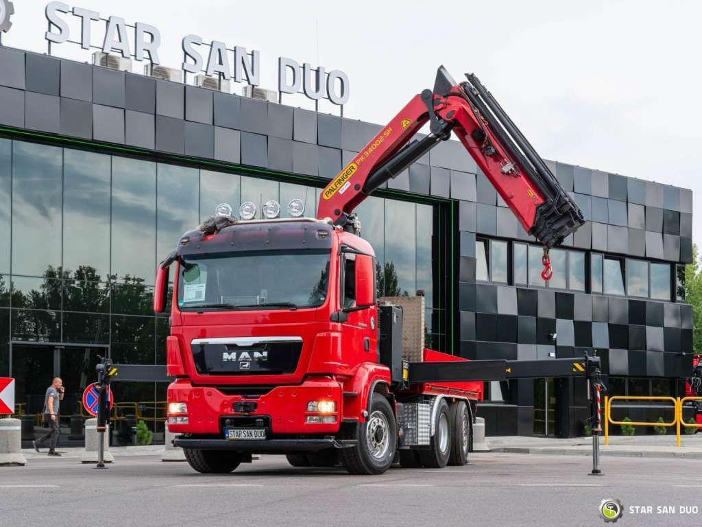MAN TGS 28.480 6x4x4 H PALFINGER PK 34002 SH Crane - Автоманипулятор: фото 5 MAN TGS 28.480 6x4x4 H PALFINGER PK 34002 SH Crane - Автоманипулятор: фото 5